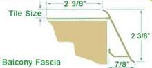 Load image into Gallery viewer, Balcony Fascia